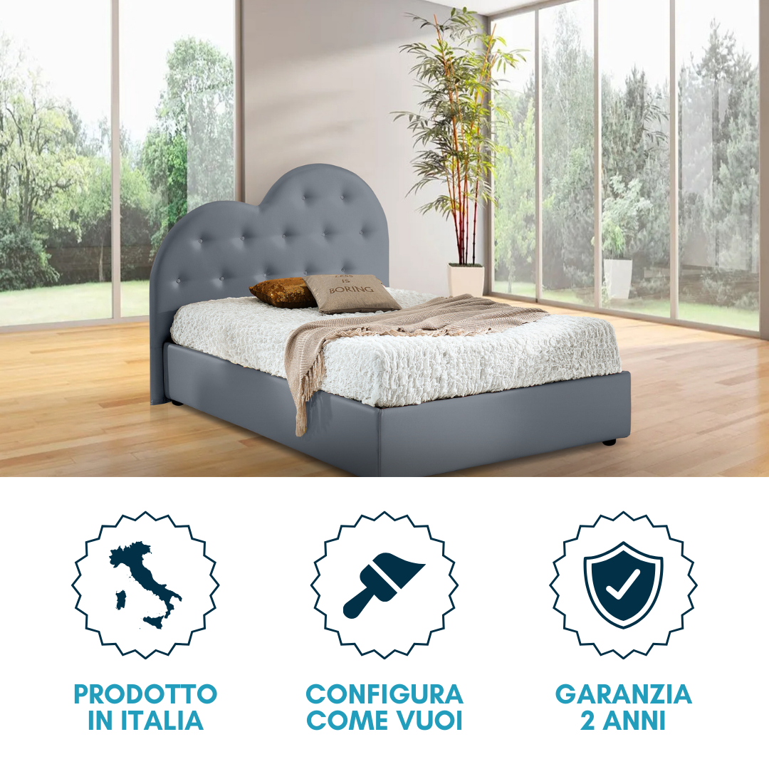 Letto Cuore Mezzapiazza