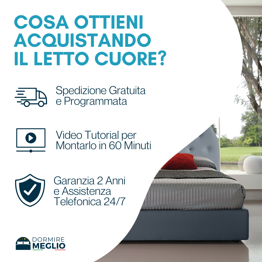 Letto Cuore Mezzapiazza