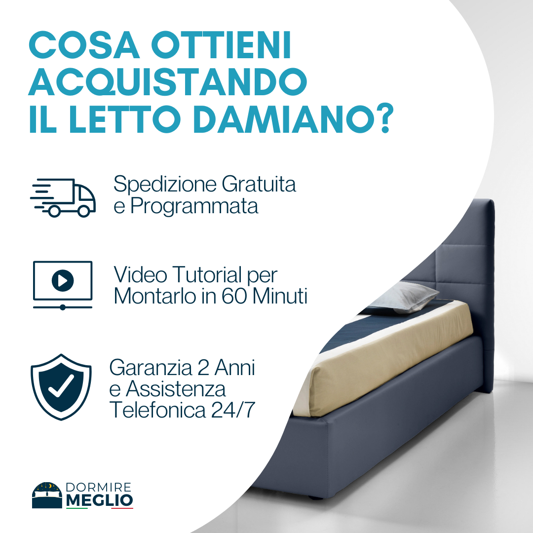 Letto Damiano Singolo