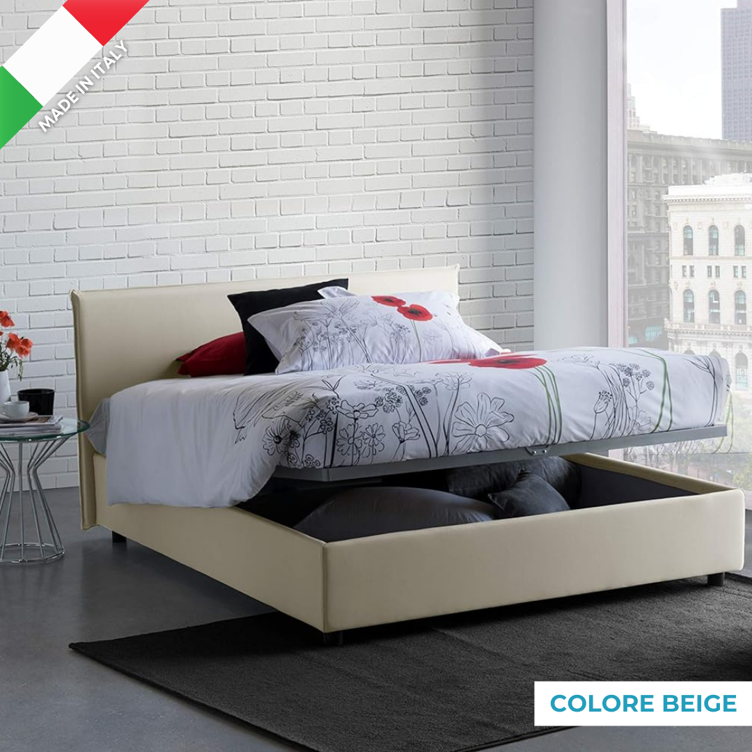Letto Contenitore e Materasso in Regalo