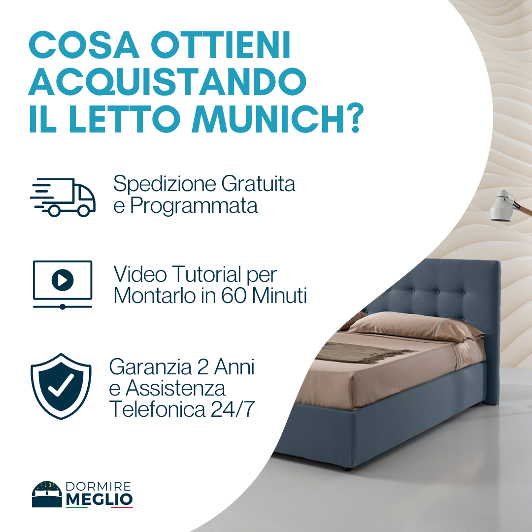 Letto Munich Matrimoniale