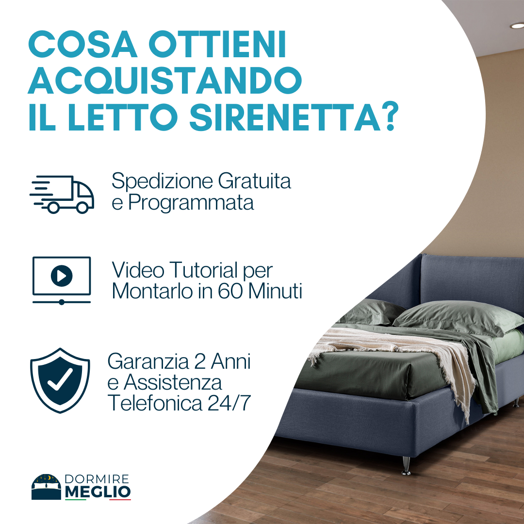 Letto Sirenetta Matrimoniale