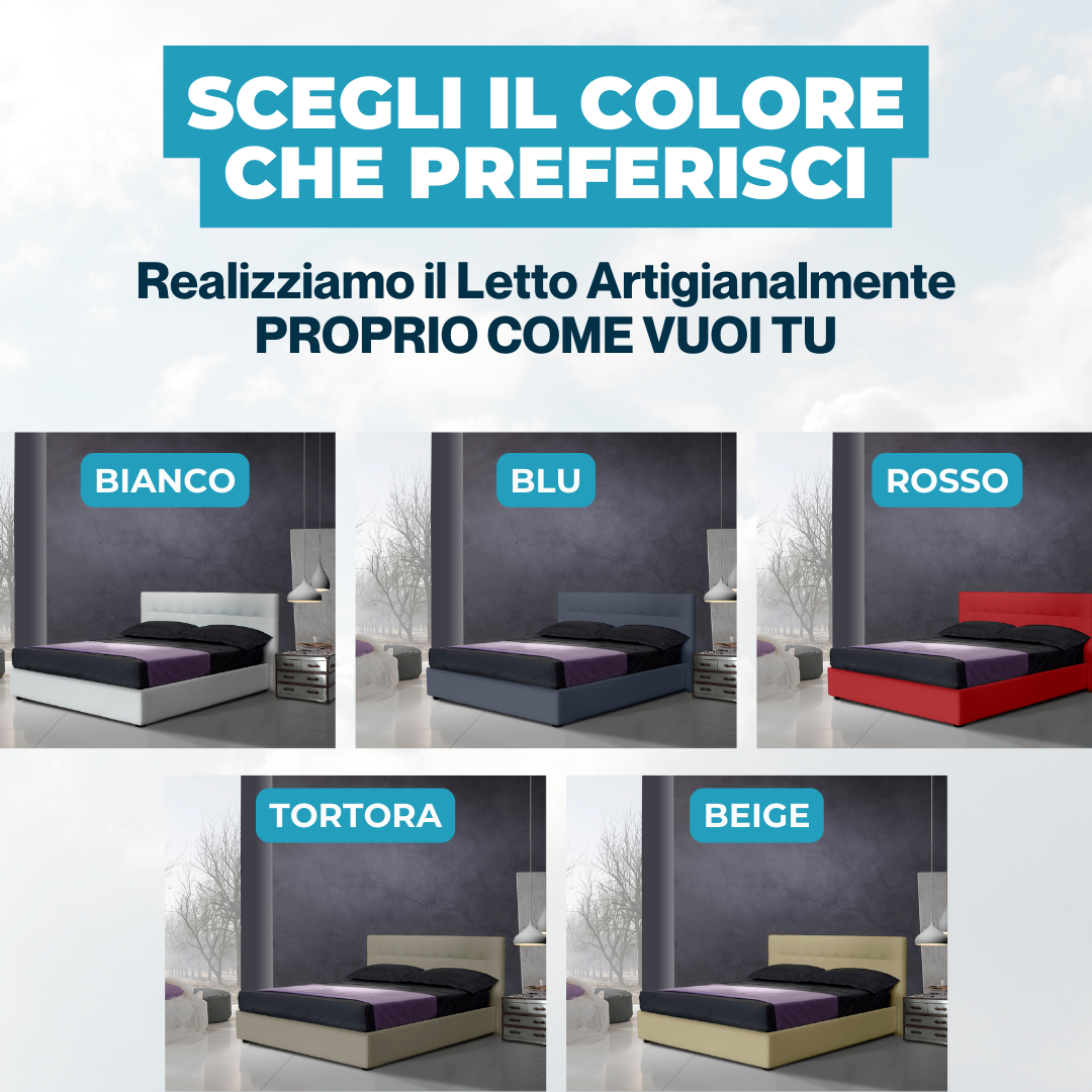 Letto Contenitore e Materasso in Regalo